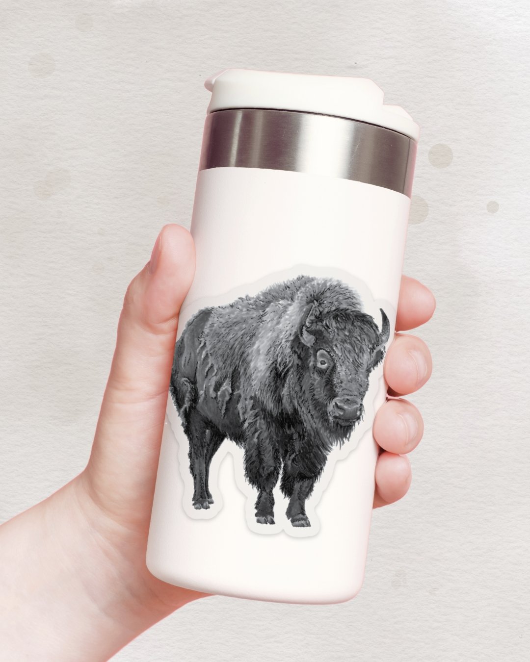 Bison Sticker - Hello Sweetheart